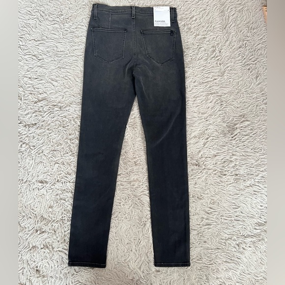 Joe’s Jeans The Bella 11” high rise Skinny ankle split front Gray‎ Size 27 - Picture 5 of 16